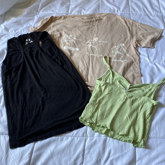 Tween Teen Girl Bundle Women XS 7 item PacSun Target Express Tillys Aéropostale - Picture 7 of 10